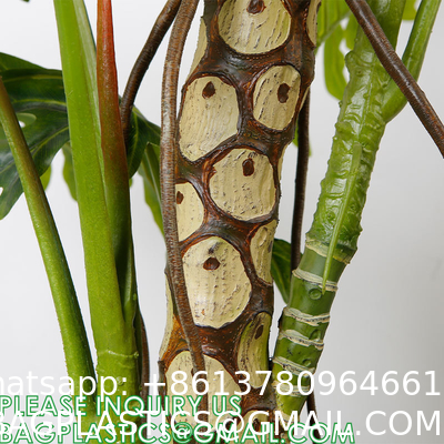Artificial Plants 15 Inch Artificial Dripping Guanyin Tree Faux Plants Décor Indoor Outdoor,Fake Plastic Plants