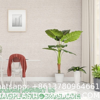 Artificial Plants 15 Inch Artificial Dripping Guanyin Tree Faux Plants Décor Indoor Outdoor,Fake Plastic Plants