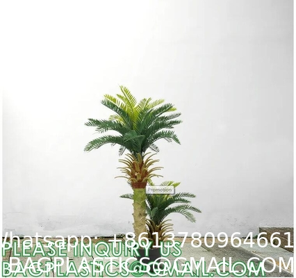 Gorgeous Cycas Revoluta Sago Palm Tree Artificial Plant with Nursery Pot, Feel Real Technology, 28 Long & Giant
