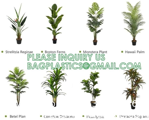 Gorgeous Cycas Revoluta Sago Palm Tree Artificial Plant with Nursery Pot, Feel Real Technology, 28 Long & Giant