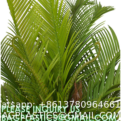 Gorgeous Cycas Revoluta Sago Palm Tree Artificial Plant with Nursery Pot, Feel Real Technology, 28 Long & Giant