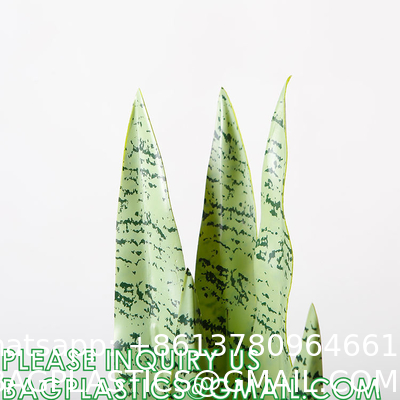 Artificial Snake Plant 26 inches Fake Sansevieria Artificial Potted Plants for Indoor and Outdoor, Home, Office