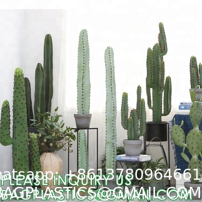 Artificial Cactus Fake Big Cactus 36 Inch Faux Cacti Plants For Home Garden Office Store Decoration