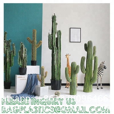 Artificial Cactus Fake Big Cactus 36 Inch Faux Cacti Plants For Home Garden Office Store Decoration