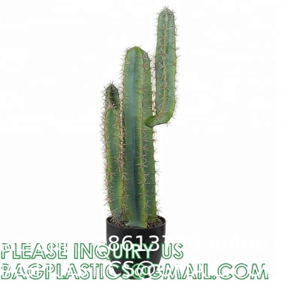 Artificial Cactus Fake Big Cactus 36 Inch Faux Cacti Plants For Home Garden Office Store Decoration