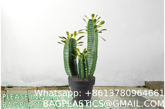 Artificial Cactus Fake Big Cactus 36 Inch Faux Cacti Plants For Home Garden Office Store Decoration