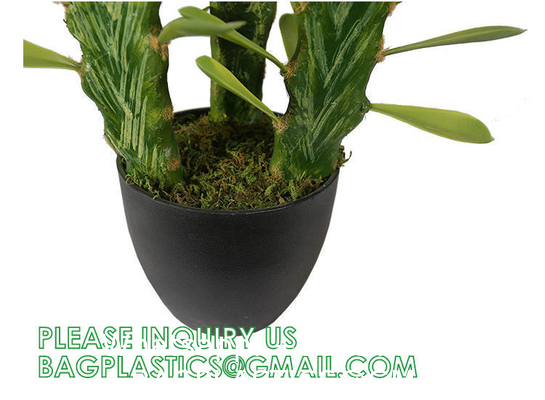 Artificial Succulent Plants - Realistic Artificial Flowering Cactus, Fake Succulent Plant Decor for Home Office