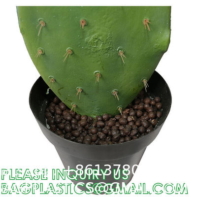Artificial Succulent Plants - Realistic Artificial Flowering Cactus, Fake Succulent Plant Decor for Home Office