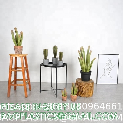 Pear Cactus Artificial Cactus Fake Big Cacti Pick Tall Faux Bunny Ear Plants for Home Garden Office Store Decor