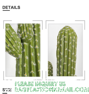 Pear Cactus Artificial Cactus Fake Big Cacti Pick Tall Faux Bunny Ear Plants for Home Garden Office Store Decor