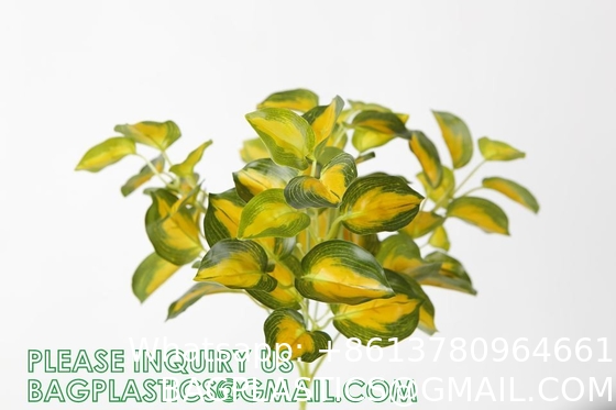 Palm Leaves Artificial Tropical Monstera-84Pcs 6 Kinds Large Small Green Fake Palm Leaf with Stems for Safari Jungle