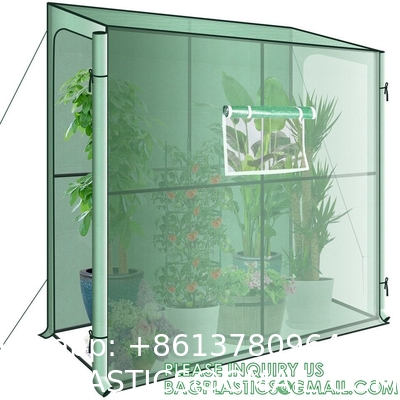 Winter Mini Home Flower Plant Outdoor Sloping Top Waterproof Backyard Walking Plastic Garden Greenhouse Walk In