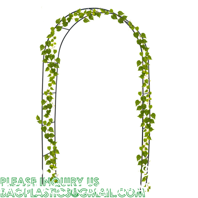 Metal Garden Arbor Wedding Arch, Combination for Various Climbing Plants, Rose Vines, Bridal Party Decorati
