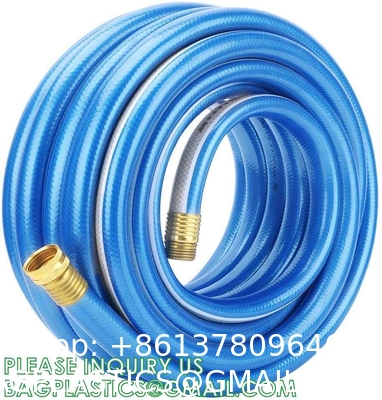 PVC All Weather Garden Hose 50m 3/4'' 4 Layers PVC Heavy Duty Garden Hose Flexible High Pressure Water Hose