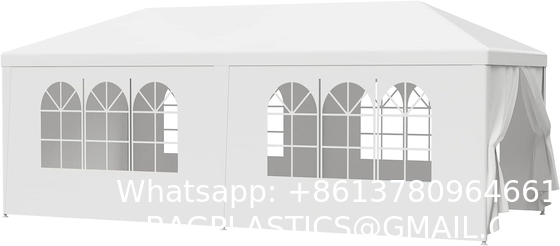 Outdoor Wedding Party Tent Camping Shelter Gazebo Canopy Removable Sidewalls Easy Set Gazebo BBQ Pavilion Canopy