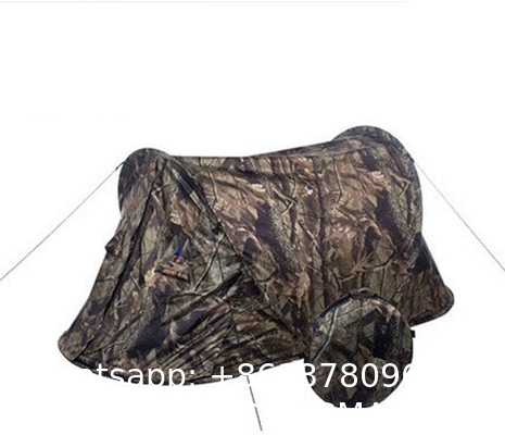 Camouflage Tent, Hiking Camping Full Coverage Tent for Outdoor Accessories, Camouflage Hiking Camping Fishing Tent