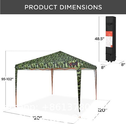 Camouflage Tent, Hiking Camping Full Coverage Tent for Outdoor Accessories, Camouflage Hiking Camping Fishing Tent