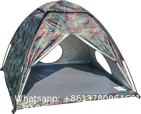 Camouflage Tent, Hiking Camping Full Coverage Tent for Outdoor Accessories, Camouflage Hiking Camping Fishing Tent