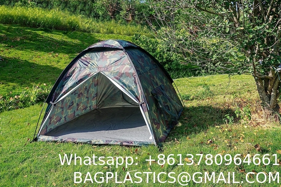 Camouflage Tent, Hiking Camping Full Coverage Tent for Outdoor Accessories, Camouflage Hiking Camping Fishing Tent