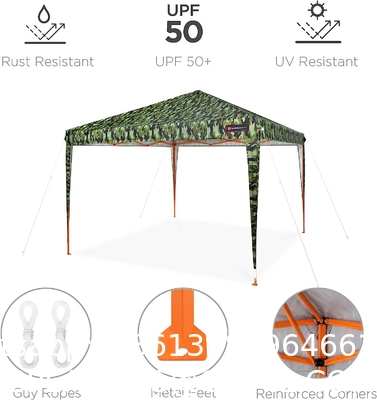 Camouflage Tent, Hiking Camping Full Coverage Tent for Outdoor Accessories, Camouflage Hiking Camping Fishing Tent