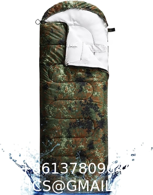 Envelope Military Sleeping Bags, Compression Sack for Cold Weather Travel, Camping, Hiking, Outdoor, Backpacking