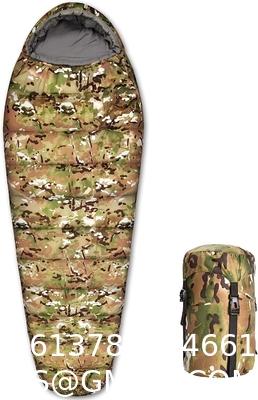 Envelope Military Sleeping Bags, Compression Sack for Cold Weather Travel, Camping, Hiking, Outdoor, Backpacking