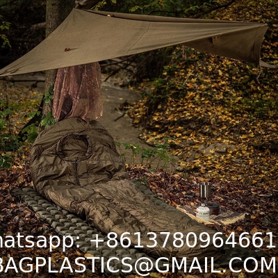 Envelope Military Sleeping Bags, Compression Sack for Cold Weather Travel, Camping, Hiking, Outdoor, Backpacking