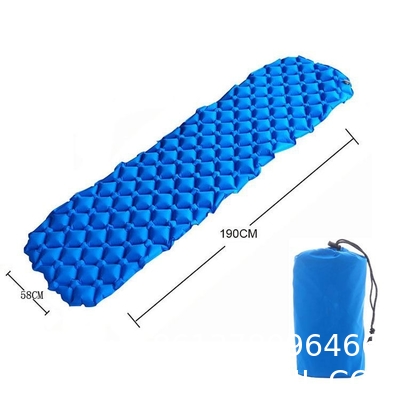Sleeping Pad for Camping, 3.5" Ultralight Camping Mattress with Built-in Pillow, Compact Insulated Waterproof S