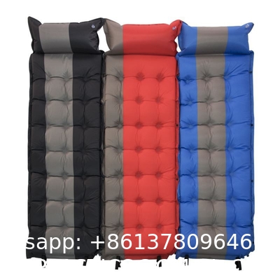 Sleeping Pad for Camping, 3.5" Ultralight Camping Mattress with Built-in Pillow, Compact Insulated Waterproof S
