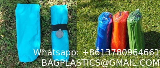 Sleeping Pad for Camping, 3.5" Ultralight Camping Mattress with Built-in Pillow, Compact Insulated Waterproof S