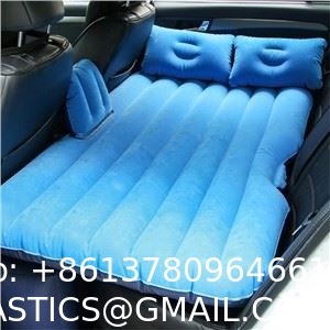 SUV Mattress Camping Bed Cushion Pillow - Inflatable Thickened Car Air Bed with Pump Portable Sleeping Pad Mattr