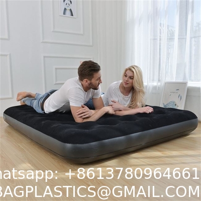 SUV Mattress Camping Bed Cushion Pillow - Inflatable Thickened Car Air Bed with Pump Portable Sleeping Pad Mattr