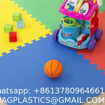 EVA Foam Mat Tiles - Interlocking Padding for Garage, Playroom, or Gym Flooring - Workout Mat or Baby Playmat