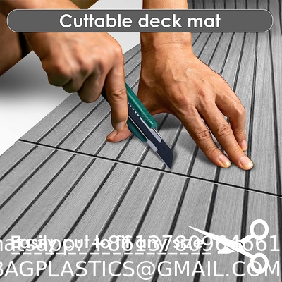 Flooring EVA Foam Decking Sheet, Faux Teak Decking Mat for Boat Yacht Marine Floor Carpet/Swimming Pool Flooring