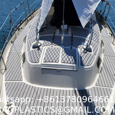 Flooring EVA Foam Decking Sheet, Faux Teak Decking Mat for Boat Yacht Marine Floor Carpet/Swimming Pool Flooring