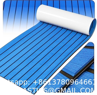 Flooring EVA Foam Decking Sheet, Faux Teak Decking Mat for Boat Yacht Marine Floor Carpet/Swimming Pool Flooring