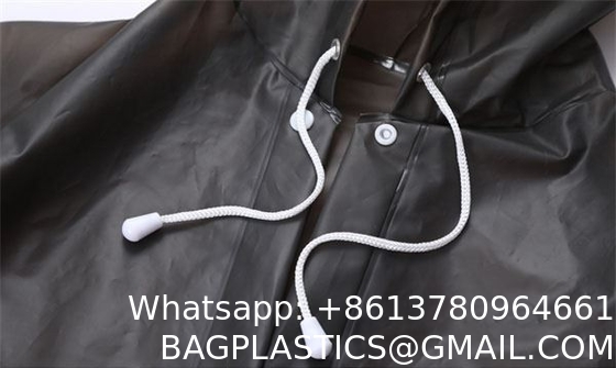 Fashion Long Rain Coat Jacket, Rainwear, Rain Jacket Lightweight Raincoats Windbreaker for Men Women