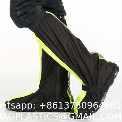 Reusable Waterproof Motorcycle Bicycle Antislip Rain Shoe Covers For Men, Fashion Trend, Light Weight, Recyclable