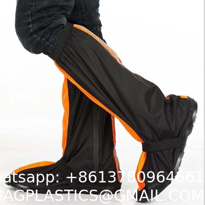 Reusable Waterproof Motorcycle Bicycle Antislip Rain Shoe Covers For Men, Fashion Trend, Light Weight, Recyclable