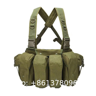 Outdoor Tactical Pocket Outdoor Leisure Sports Small Mountaineering Riding Bag Oxford Cloth Vest Waist Bag