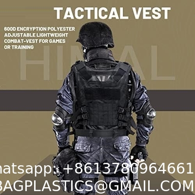 Sports Vest Equipment Security Vest Training Vest Adjustable Lightweight Vest for Law Enforcement Guard Hunting