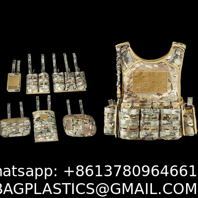 Outdoor sports training, Multifunctional Nylon Waterproof Tactical Vest Apron Anti-Cut Tactical Vest Easy To Carry