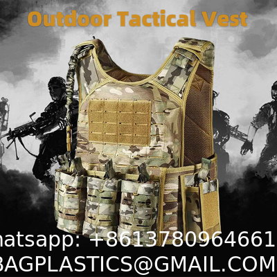 Outdoor sports training, Multifunctional Nylon Waterproof Tactical Vest Apron Anti-Cut Tactical Vest Easy To Carry
