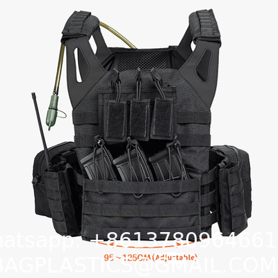 Outdoor Sports Training Men'S Heavy Duty 600d Camouflage Molle Board Vest Tactical Vest