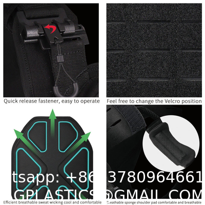 Outdoor Tactical Training Heavy Duty Modular Operator Plate Carrier Loading Gear Vest Weight Tactical Vest