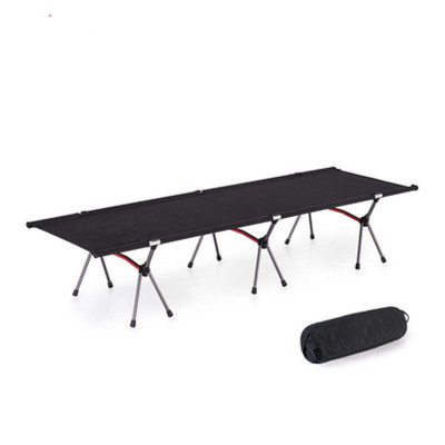 Camping Cot Travel Equipment, Bunk Bed Cots Metal Bunk Cot Steel Frame Camping Bed, Adjustable Foldable Portable