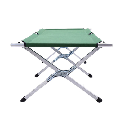 Camping Cot Travel Equipment, Bunk Bed Cots Metal Bunk Cot Steel Frame Camping Bed, Adjustable Foldable Portable