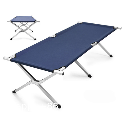 Folding Camping Cot with Storage Bag for Adults, Portable and Lightweight Sleeping Bed for Outdoor Traveling, Hiking