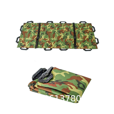 Portable Foldable Soft Stretcher Simple Cloth Stretcher Mountain Field Emergency Rescue Outdoor Bed Stretcher