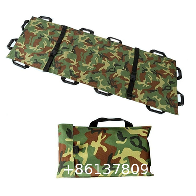 Portable Foldable Soft Stretcher Simple Cloth Stretcher Mountain Field Emergency Rescue Outdoor Bed Stretcher